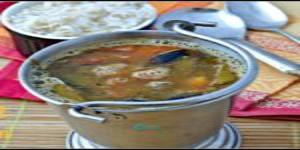 Tender Brinjal Rasam