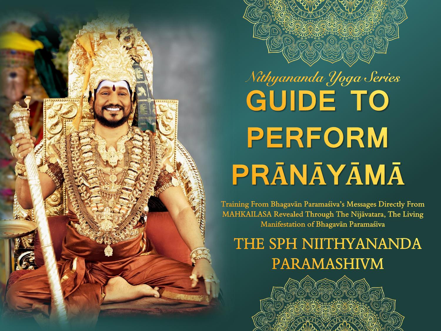 Guidelines To Perform Pranayama