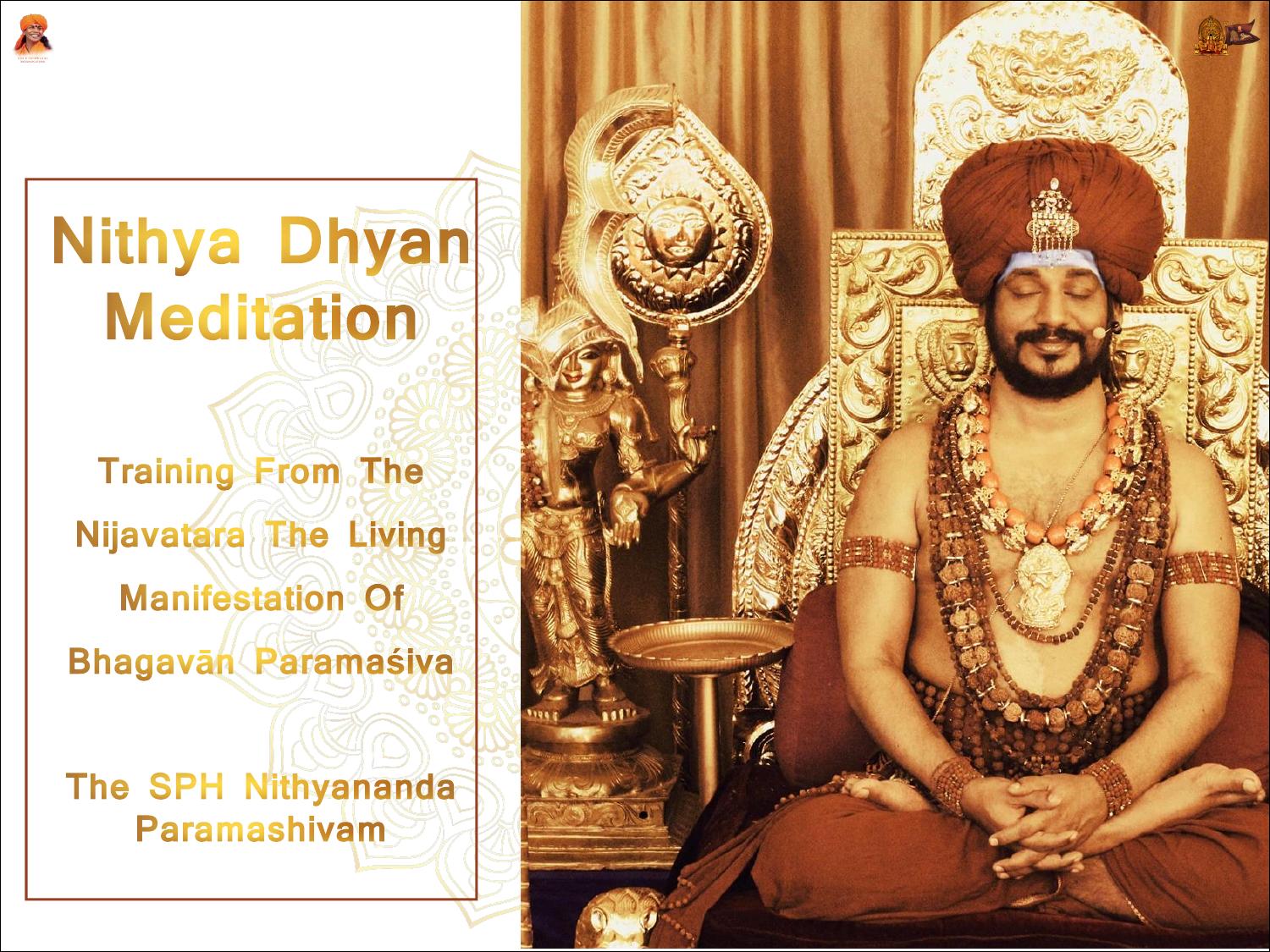 Nithya Dhyan Meditation