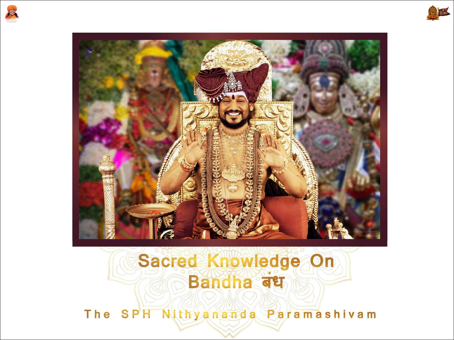 Sacred Knowledge On Bandhas